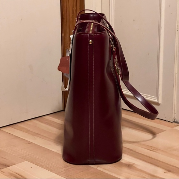 McKlein Burgundy Bag NWT - Picture 5 of 11